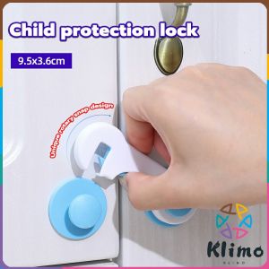 KLIMO Cabinet Door Lock Child Safety Proof Drawers Oven Toilet Cabinets Refrigerator Round Lock