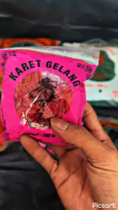 KARET GELANG/KARET HIJAU/KARET MURAH//KARET GELANG HIJAU/KARET GELANG KECIL/KARET GELANG 1/2 KG MEREK ANGEL UKURAN 500 GRAM SUPER TERMURAH