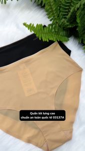 Quần lót nữ lưng cao thun lạnh su đúc không đường may che phủ vùng mông tốt không thâm mông Corèle V Pháp - 03137A