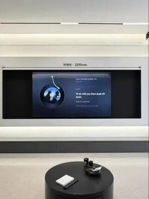 BEIQIVI | Wall-mounted TV Cabinet 85 inch TVs