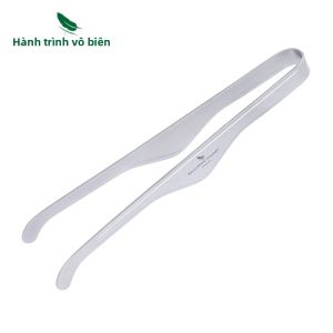 Không Giới Hạn Hành Trình Titan Kẹp Trà Kẹp Nhà Bếp Đa Năng Nhíp Cho Thực Phẩm KongFu Cup Buffet Salad Bít Tết BBQ Ti1013T