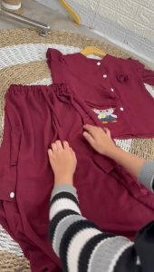 NESA KIDS SETELAN BAJU DAN ROK ANAK PEREMPUAN