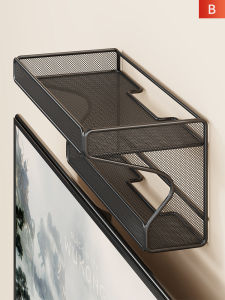 WUBUWEI | Wall Mount WiFi Organizer Shelf Easy Installation