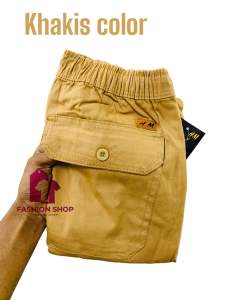 Seluar Kargo Jogger 6 Poket Kain Tebal Cargo Pant