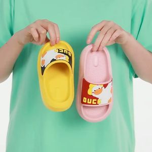 Dép lê con vịt NY-7703 Cheerful Mario cho bé trai gái 3-10 tuổi