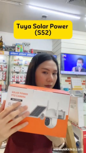 Tuya Smart Camera PTZ S52 -ไม่ต้องมีWifi-ไม่ต้องใช้Sim-มี VSIM อินเทอร์เน็ตในตัว-คมชัด3MP-โซล่าเซลล์-แบตเตอรี่ึ 7200-แถมฟรีเมม64G-รับประกัน 1 ปีเต็ม