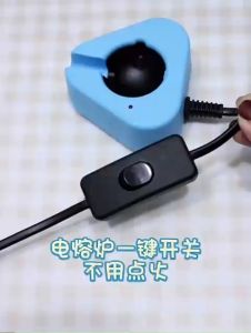 Bộ Muỗng + Bếp Đun Sáp Sealing Wax Bằng Điện - Lò Nung Sáp Niêm Phong Bì Thư Craft Thiệp Làm Sổ Tay Trang Trí Bullet Journal Scrapbook Nhật Kí Stationery Home