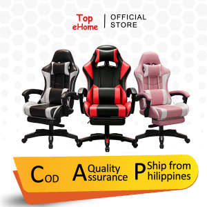 Topehome Reclining Ergonomic Chair Office Chair With Lumbar Support Headrest Swivel Computer Chair
