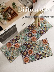 Non-slip Anti-oil Water-absorbent Stain-resistant Mats