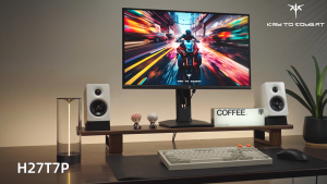 KTC 27" 2K QHD 210Hz 1ms 2560×1440 Speaker Fast IPS Gaming Monitor|Adaptive-Sync|Low Blue Light H27T7P Monitor