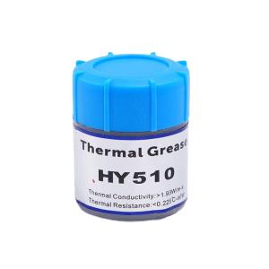 1/-10pcs 10g HY510 ซิลิโคนความร้อน CPU ความร้อนสําหรับจาระบีนําไฟฟ้าฮีทซิงค์ CPU GPU ชิปเซ็ต Notebook Cooling