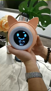 Alarm Clock for Kids Bedroom Children Sleep Training Clock for Toddlers Wake up Clock with 5 Colors Night Lights