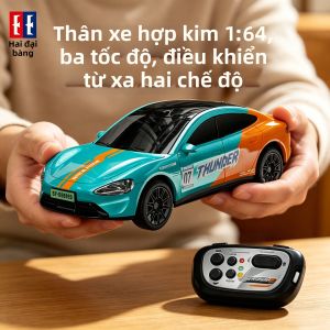 JINGDATOYS | Xe Điều Khiển Từ Xa Mini Chất Liệu Hợp Kim