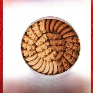 Hong Kong Jenny Jenny Bakery Cookies Four Flavors 320G Gift Box Coffee Butter Flower Christmas Import Snacks