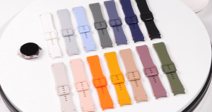 สายซิลิโคน for Samsung Galaxy Watch FE 7 6 5 4 44 40มม. 4 6 Classic 43 47 42 46 5 Pro 45มม. สร้อยข้อมือยางกีฬา