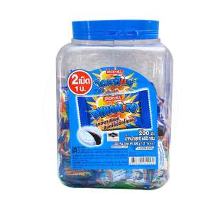 ลูกอม ไดนาไมท์ ลูกอมรสมินต์สอดไส้ช็อกโกแลต และ โซดา บรรจุ 200 เม็ด