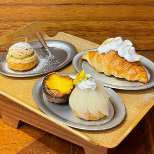 Simple Ins Tray Stainless Steel Oval Plate Bread Plate Desserts Plate Saucer Coffee Cup Tray