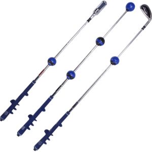 PGM GOLF | 4-Tone Adjustable Golf Swing Trainer Magnetic Impact Rod