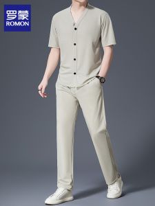 ROMON | Slim Lightweight Summer Outfit Set
