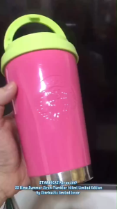 #แก้วสตาร์บัคส์ตระกูลหายากจากสตาร์บัคส์เกาหลีค่ะ Starbucks Korea Elma Summer Collection 2017 12oz ตอนนี้ไม่มีวางจำหน่ายแล้ว แก้วสตาร์บัคส์เกาหลี ของแท้100%ของแท้