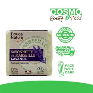 Douce Nature Organic Marseille Soap with Lavender 100gr