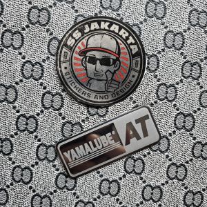 Emblem Yamaha Ok Garansi Yamalube At Stainless