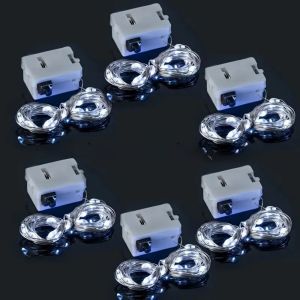 2M20LED 4/10/40PCS Small White Box Copper Wire Light String Gift Decoration Light Suitable For Party And Wedding Decoration
