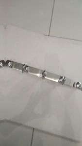 Kapstok Gantungan Baju Cantelan Hanger Dolphin Jumbo 5 Kait Stainless Steel Chrome