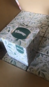 Kleenex® Facial Tissue Paper Cube 17742 - White 3 ply 48 x 50 sheets (2400 sheets)