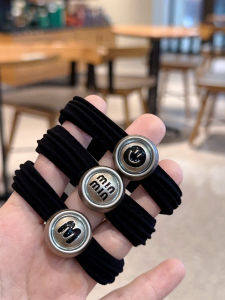 Dây Buộc Tóc Chữ Min Dành Cho Nữ Dây Thun Co Giãn Cao Dây Thun Bền Dây Buộc Tóc Bằng Vải Dây Buộc Tóc Đơn Giản Dây Buộc Tóc Bằng Cao Su