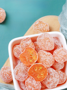 Authentic TianShan Snow Orange 500g Bulk Packaged Ready to Eat Candied Snack Honey Dried Fruit Preserves Golden Orange Biscuits