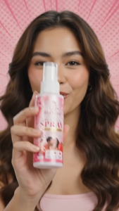 BLOOMÉ Sensational Spray 60ml Strawberry Scent Body Mist | Feminine Freshness Spray | Sweet Fragrance Mist | Daily Personal Care
