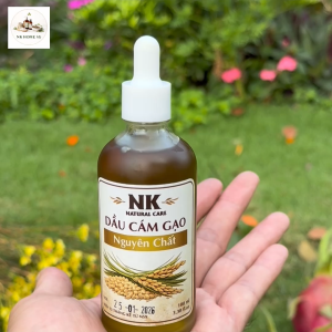 Dầu Cám Gạo Nguyên Chất – Dưỡng Ẩm Làm Dịu Da Khô Ngứa Bong Vảy Hiệu Quả Cho Viêm Da Cơ Địa