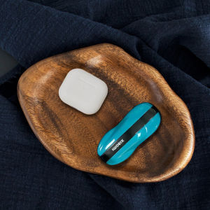 Solid Wood Key Plate Tray Dried Fruit Tray Desktop Decoration Entrance Storage Tray Desktop Storage Box Cloud Plate