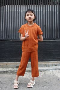 Setelan Rajut Anak Perempuan Jeny Set Joly