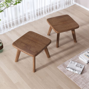 Childrens Home Wooden Stool Oak