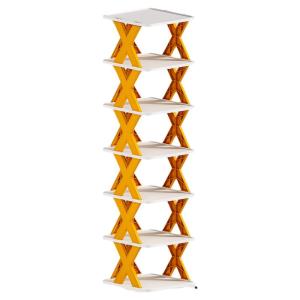 MENGSIYUAN | Compact Multi-level Shoe Rack for Small Entryways