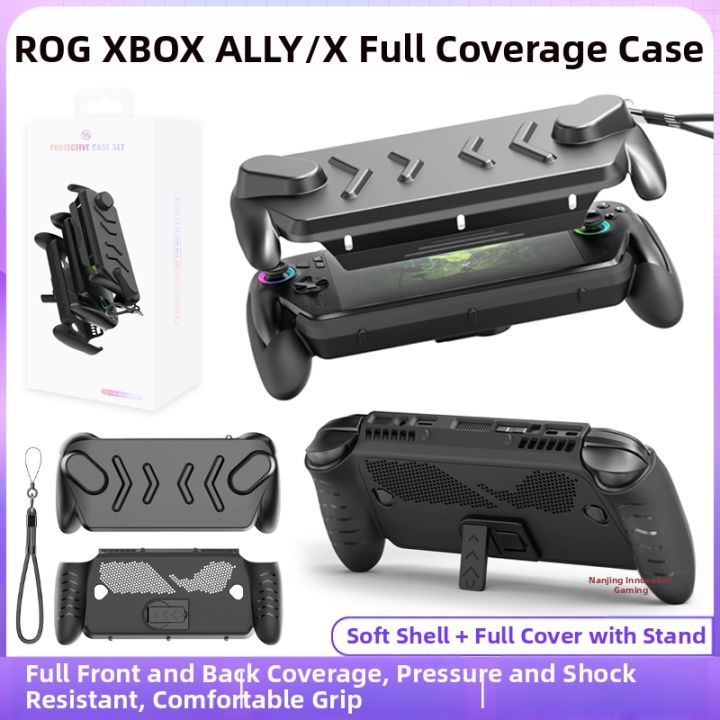 JYS Asus ROG XBOX ALLY/X Host Full Cover Shell TPU Protective Case plus ...