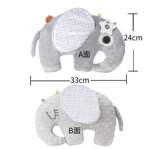 Baby Soothing Doll Bean Plush Sleeping Companion Toy Chewing Friendly Meeka House Brand for 0-1 Years Old Children