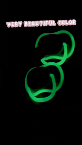 Hntob 6-18M Baby Luminous Soothie Pacifier Glow In The Dark Orthodontic Lightweight Ultra Air Soft