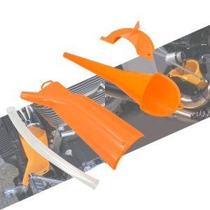 Motorcycle Fill Primary Case Oil Fill Oil Funnel Derby Fill Cover For Harley Sportster XL883 Breakout FXSB Touring Softail Dyna