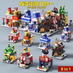 Đồ Chơi Khối Xây Dựng Mô Phỏng Đồ Trang Trí Đồ Chơi Giáo Dục Cho Trẻ Em Đồ Chơi Lắp Ráp Nhỏ Cho Bé Trai Và Bé Gái