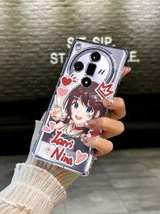 Transparent Full Cover Phone Case for OPPO Find X9 X8 pro New Model X7 X6 X5 A5 pro Anti-Fall Protective Shell for Men And Women