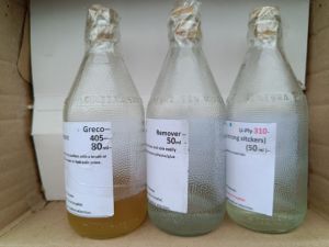 Greco Super power adhesive 405 80ml+Kicksglue remover 50ml+ primer 50 ml for reglue/ repair shoes