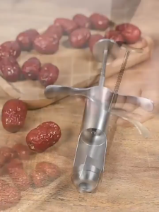 304 Stainless Steel Red Date Core Remover Jujube Fruit Seed Cherry Hawthorn Pinhole Standard Model Extra Large