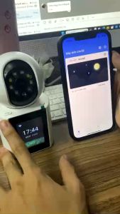 Camera Wifi Gọi Video 2 Chiều Full HD Màn Hình IPS 2.8 inch - Báo Khóc Trẻ Em Đàm Thoại 2 Chiều Phát Hiện Chuyển Động