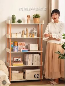 ชั้นวางของ หนังสือ ของกิน ดิฉันเครื่องหมายในการเสริมจมูก โดดเด่น แนวโน้ม แบบประสงค์สุดๆ วัสดุจาก ไม้ มินิมอล ช่วยเหลือง ทุกบ้าน