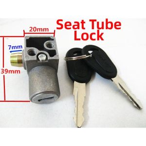 MINGRENBANG | Adjustable Seat Post For Electric Bicycles Theft-Proof With Cable