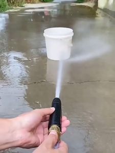 KSL Home Hose Aluminium alloy Nozzle Car Washer Gun High Pressure Water Gun Nozzle Garden Hose Adjustable Sprayer