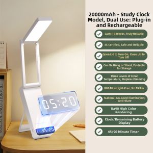 Ruijie | Eye-Protecting Study Desk Lamp Portable Long-Lasting